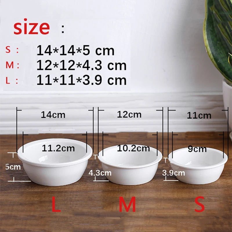 Кормушка для собак кошек керамическая чаша противоскользящая питья миска воды