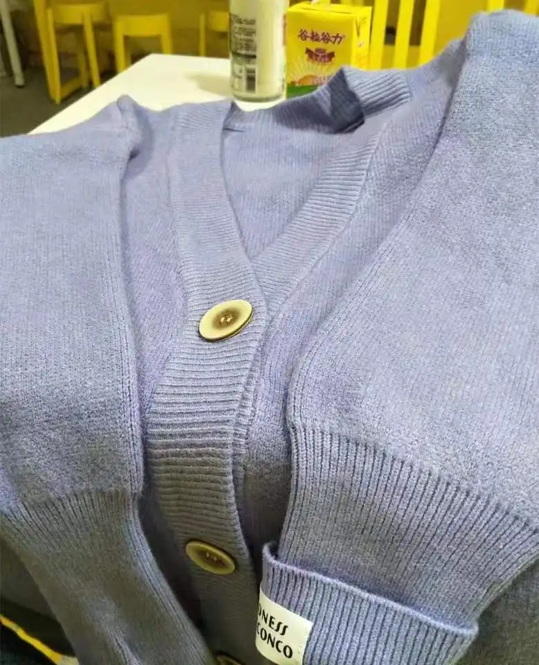 

Cashmere Cardigan Women Sweater 2020 Autumn Winter V-neck Single Breasted Warm Clothes Pull Femme Hiver Casual Loose Cardigan