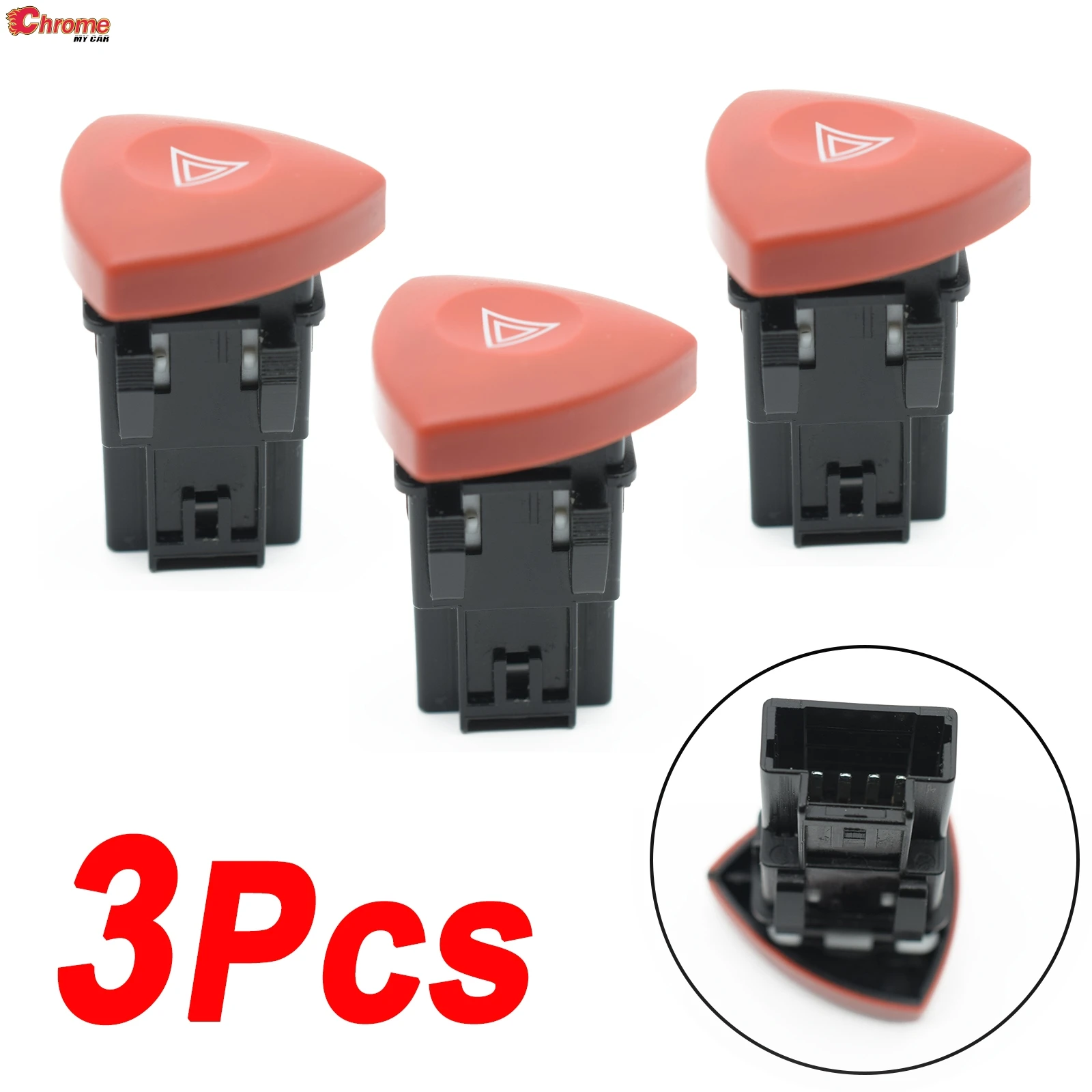 

93856337 3 переключателя Предупреждение льных ламп для Renault Laguna Master Espace Trafic Nissan Primastar Interstar Opel Vauxhall Vivaro