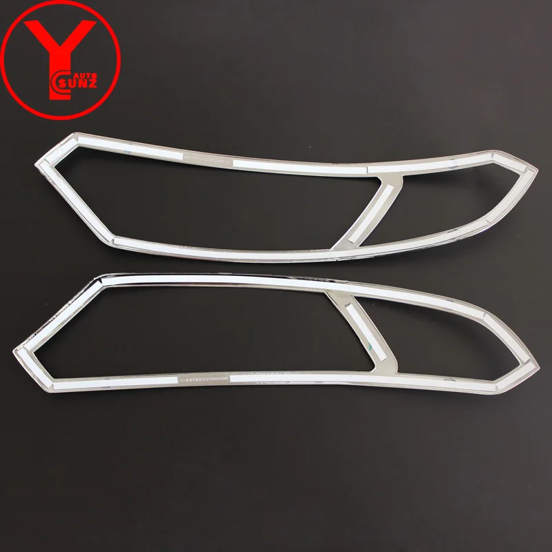 YCSUNZ ABS Хромированная Крышка для фар автомобильный Стайлинг Аксессуары ford ecosport