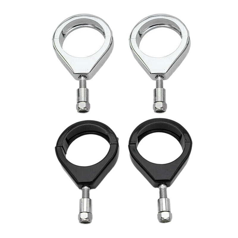 

49MM Motorcycle Turn Signal Mounting Bracket Fog Lamp Bracket Suitable for XL Sportster 1200 Dyna