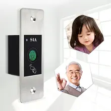 Metal F99 Embedded Fingerprint Card Access Control System IP66 Waterproof Integrated Machine 800 Fingers 3000 125KHz EM Cards