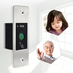 metal f99 embedded fingerprint card access control system ip66 waterproof integrated machine 800 fingers 3000 125khz em cards free global shipping