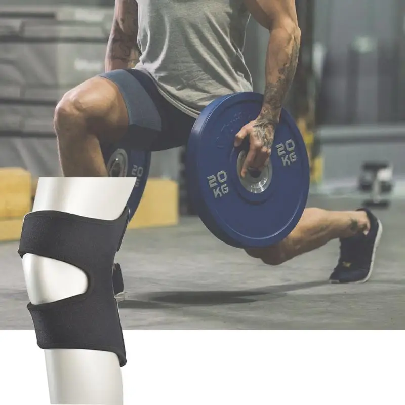 Суставная Поддержка коленной чашечки наколенник дышащий нескользящий подтяжка