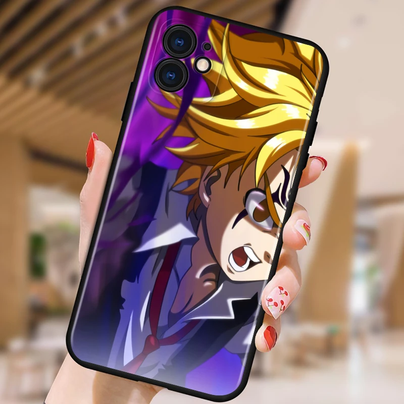 

Meliodas Seven Deadly Sins For Apple iPhone 12 11 XS Pro Max Mini XR X 8 7 6 6S Plus 5 SE Black Phone Case
