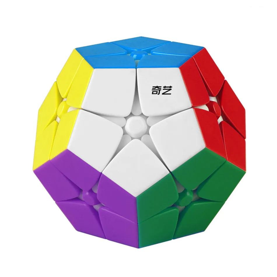 

Волшебные кубики Qiyi 2x2 Megaminxeds, скоростной 12-Гранный кубик-пазл Dodecahedron, кубики-пазлы без наклеек 2x2 Megaminxeds, игрушки для детей