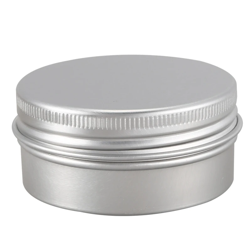 Вакуумный косметический контейнер банка из алюминия крем для губ винтовая