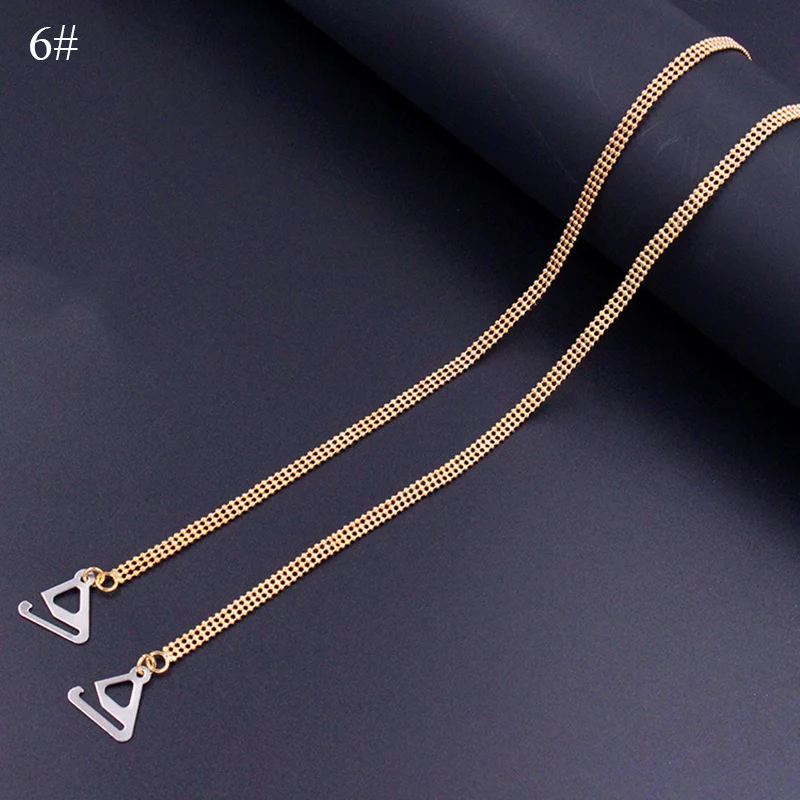 

2021 Adjustable Metal Bra Straps Sexy Decorative Women'S Shinning Shoulder Rhinestone Bra Straps Chain Replacement Belt