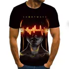 2020 забавная музыкальная футболка с 3d принтом, мужская и женская модная футболка, Детская футболка в стиле Харадзюку, забавная футболка, женская футболка