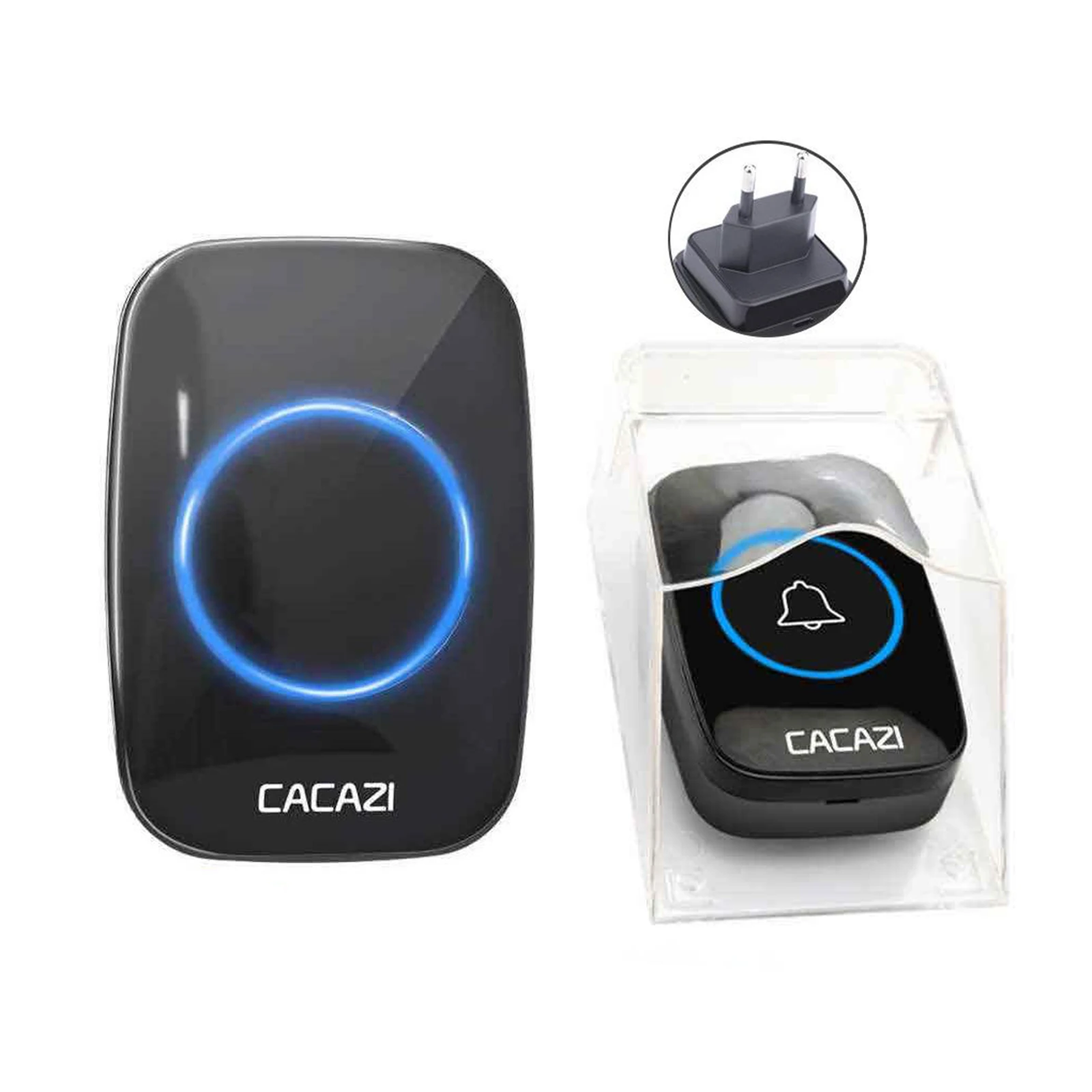 Беспроводной мини звонок и для пожилых людей с большим радиусом действия на 5