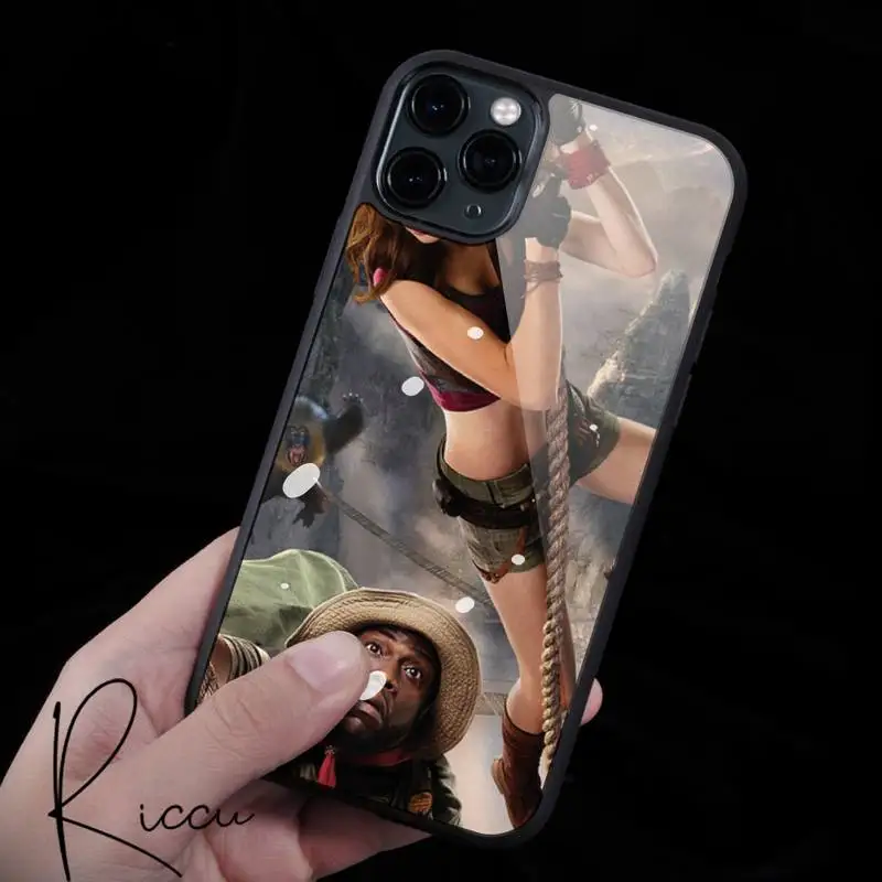 

Jumanji The Next Level movie Phone Case Rubber for iPhone 12 11 Pro Max XS 8 7 6 6S Plus X 5S SE 2020 XR 12Mini case