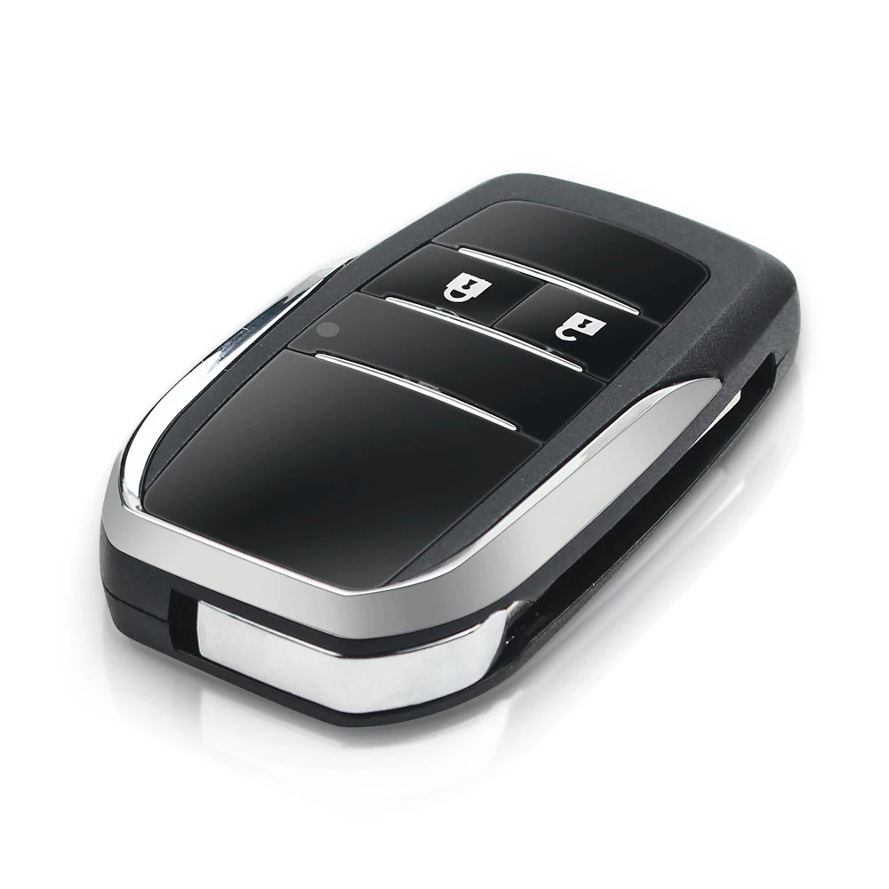 Модифицированный чехол KEYYOU для Toyota Camry Corolla RAV4 Reiz Fob с двумя кнопками | Автомобили и