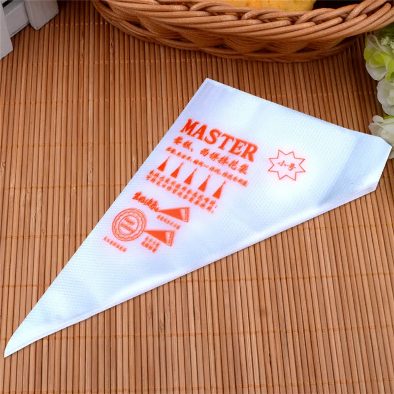 Одноразовый мешочек для украшения инструмент выпечки печенья крема треугольный