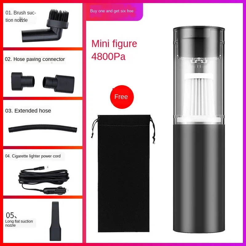 

2020 New Car Vacuum Cleaner for Car Portable Vacuum Cleaner Handheld 12V 120W Mini Car Vacuum Cleaner Auto Aspirador Coche