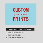 Фотопостеры, печатные на заказ, HD, 1 шт., настенные картины, домашний декор, дропшиппинг