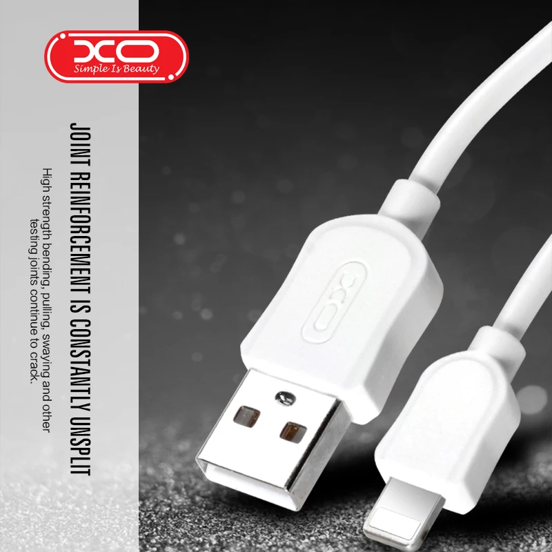USB кабель XO для iPhone 11 Pro Max шнур быстрой зарядки Micro Тип C Samsung Note 10 Huawei Mate 30 зарядка