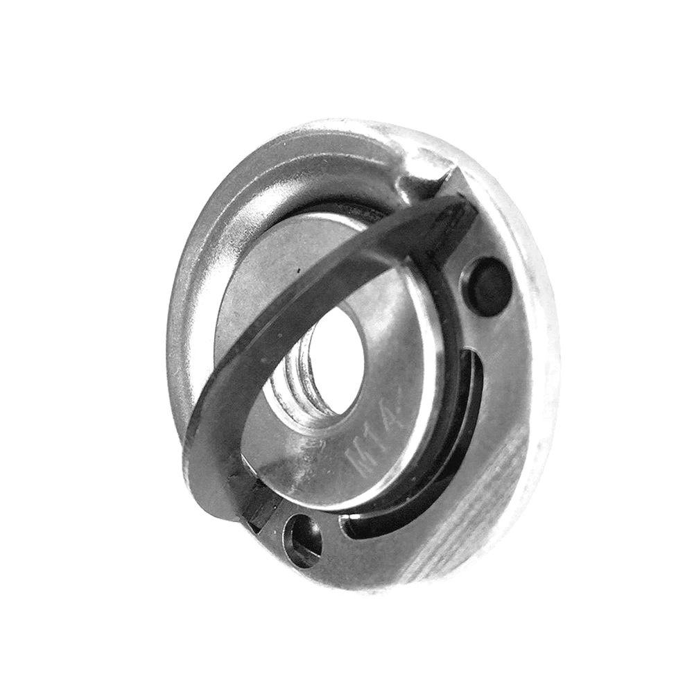 

1 Pc Flange Nut M14 Thread Locking Nut Inner Outer Non-slipt Replacement Parts For Power Tool Angle Grinder Accessories