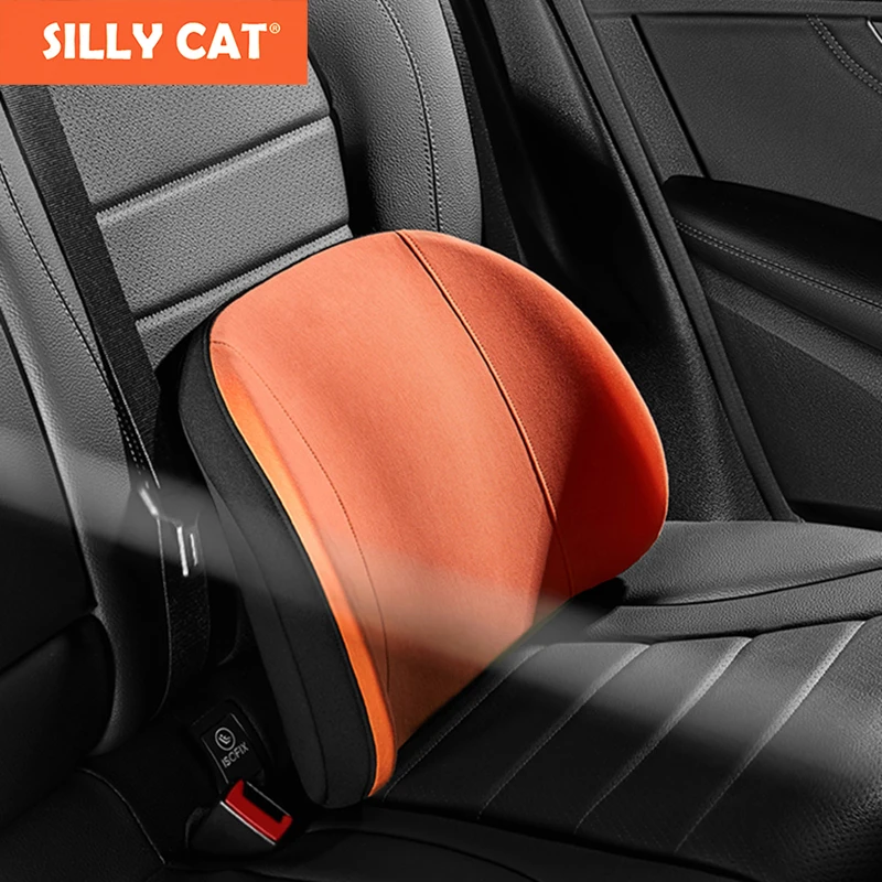 

Cotton Car Seat Support Lumbar Cushion Pillow Driver Seat Backrest For Four Seasons Suit For Mercedes Benz for BMW For All Cars