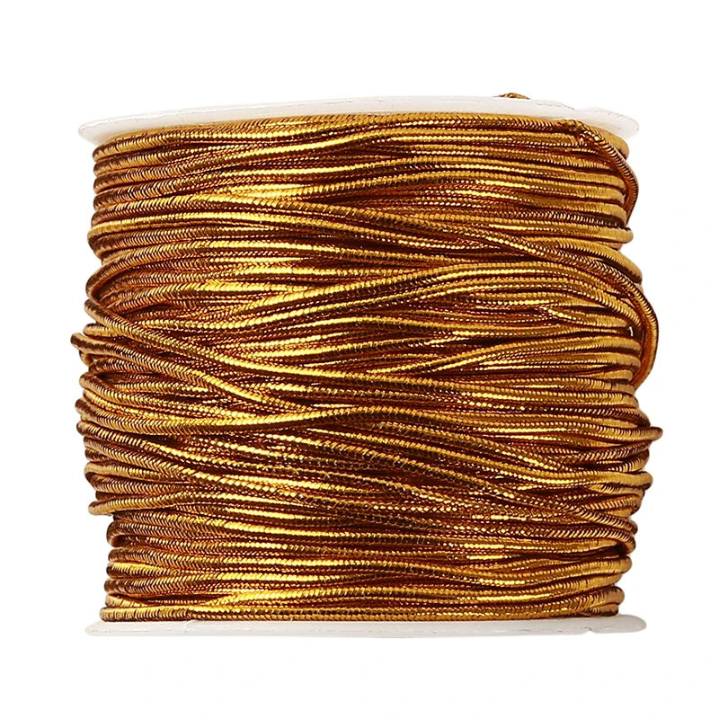 2021 новые эластичные золотистое шелковое веревка лента подарочная упаковка