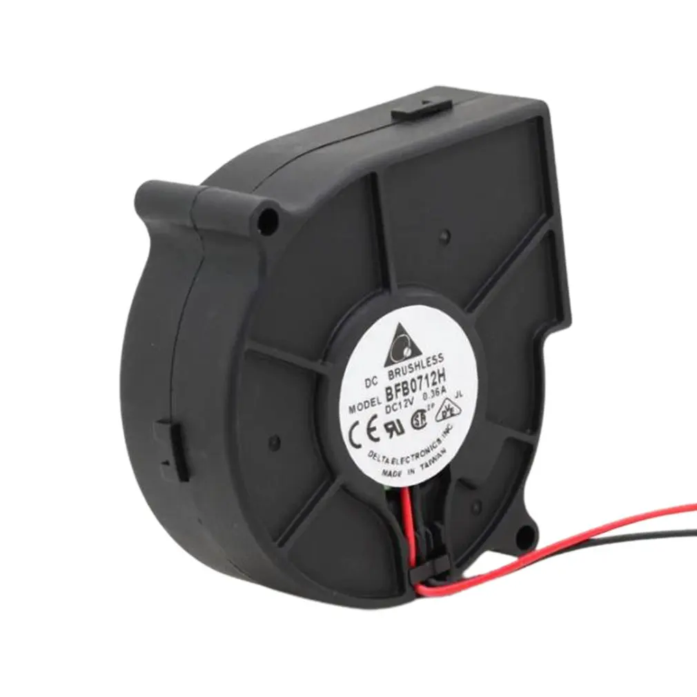 

Original for Delta BFB0712H 7530 DC 12V 0.36A Projector Blower Centrifugal Cooling Fan