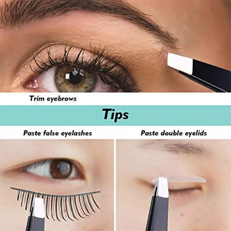 3 шт. пинцеты для удаления волос из нержавеющей стали | Красота и здоровье