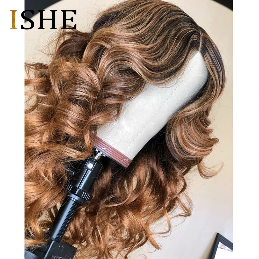 Хайлайтер медовая Блондинка цветной Омбре 360 кружевные фронтальные человеческие