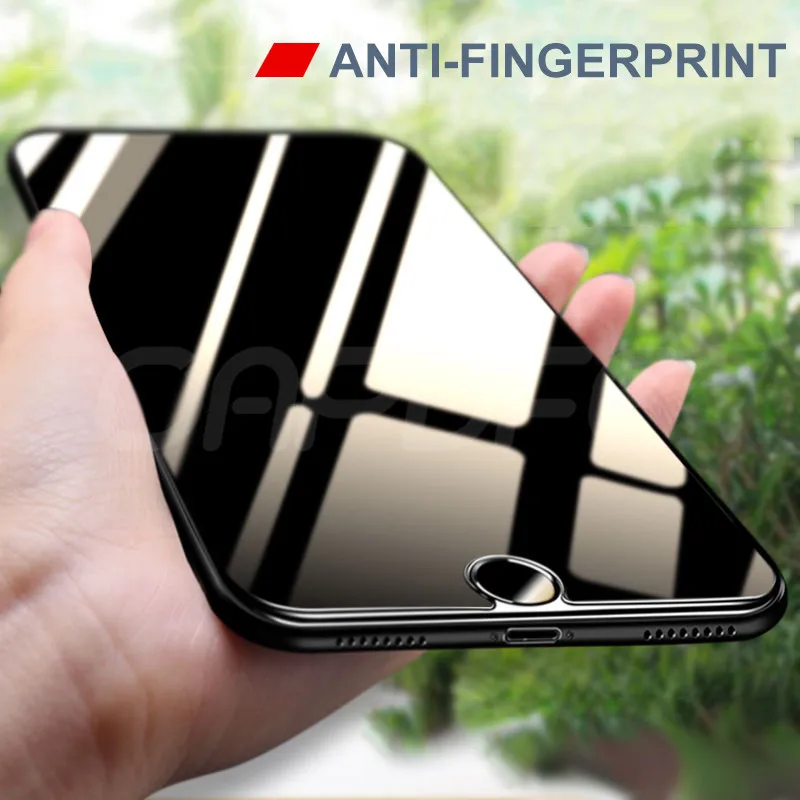 0,22 мм 9H закаленное стекло на iPhone 8 7 6 6S Plus 5 5S SE 4S протектор экрана для iPhone X XR XS Max защитный чехол Flim