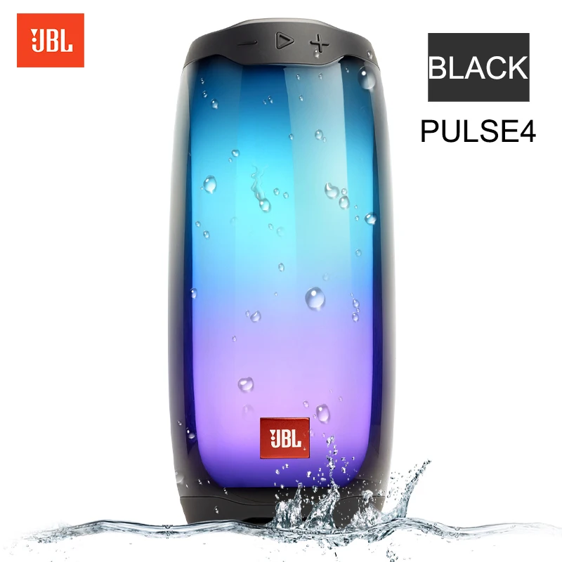 Original JBL PULSE4 Lawn Bluetooth Speaker Light Show Outdoor Speaker Stereo IPX7 Waterproof with LED Light Party Enhancement