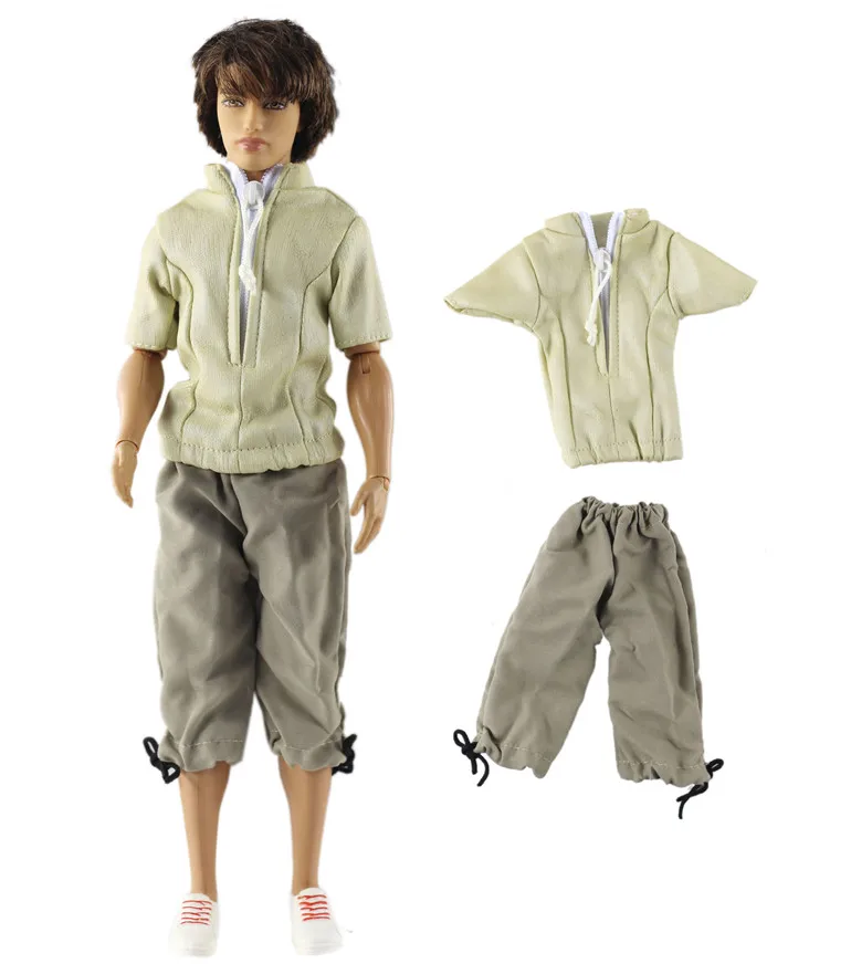 2 PCS Clothes a14 1 комплект Одежда для кукол наряд для 12 дюймов Кен Кукла много стиль на выбор A01 - Цвет: 2 PCS Clothes a14