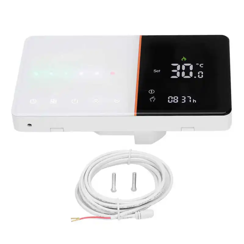 Умный ЖК-термостат, программируемый экологически чистый бытовой Термостат котла переменного тока от 95 В до 240 В