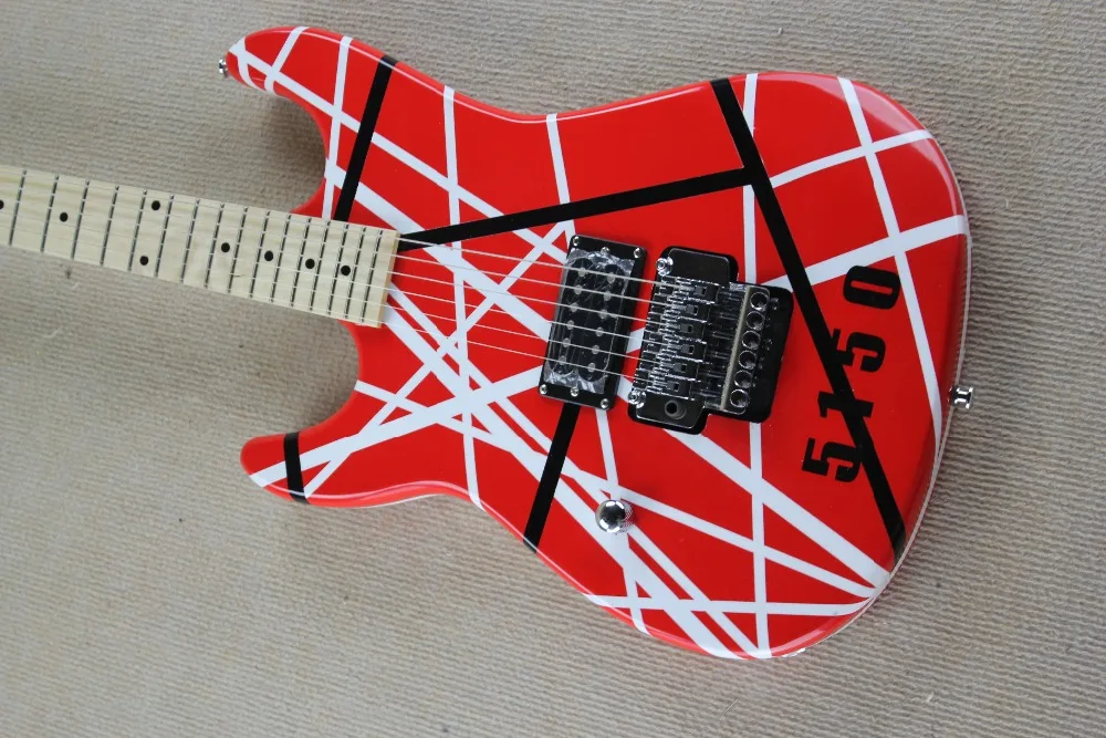 2019 новая + фабрика Левша Крам 5150 электрогитара Eddie Van Halen Kram lefty гитара бесплатная
