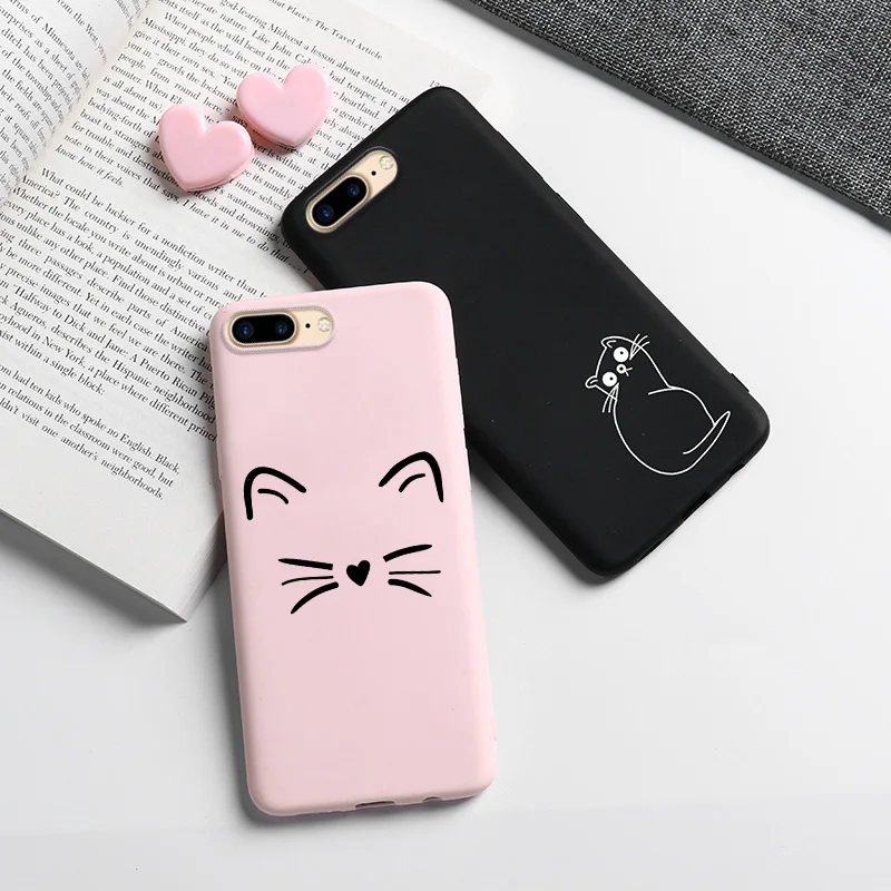 Чехол Cut Cat DIY с росписью для iPhone 12 Pro мягкий чехол из ТПУ 11 Max SE2 7 8 Plus 6 6S X XS MAX XR чехлы