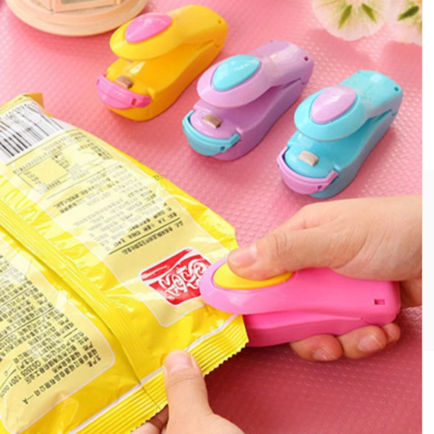 Переносная пластиковая герметичная машина для хранения пакетов мини