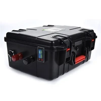 Portable waterproof rechargeable li-ion 36v 10ah 60ah 120ah lithium ion polymer batteries with charger for electric motor