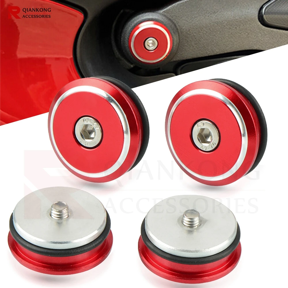 Аксессуары для мотоциклов CNC алюминиевая рамка крышка с отверстием винтами