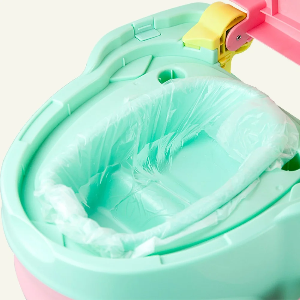 50 шт/5 рулонов одноразовые детские горшок мешок стул Drawstring Туалет чехол с