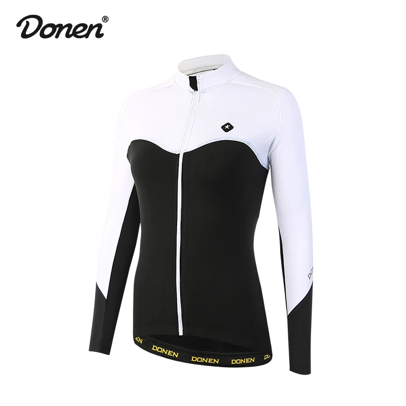 Женская веломайка DONEN с длинным рукавом Мужская одежда для горных велосипедов