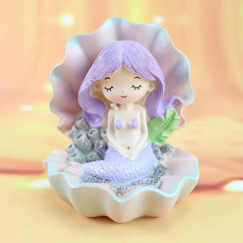 

Creative Dream Shell Shape Angel Decoration Personalized Wedding Home Ornament Bedroom Accessories Cute Room Decor