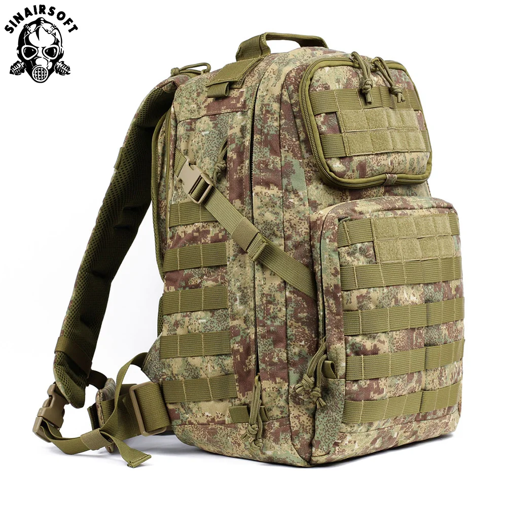 Водонепроницаемый тактический рюкзак SINAIRSOFT 55 л уличная Сумка Molle для альпинизма