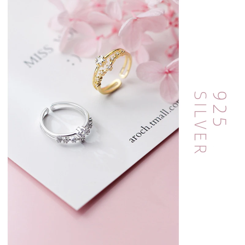 Colusiwei стекируемые кольца для Для женщин реальные 925 пробы Серьги подвески с