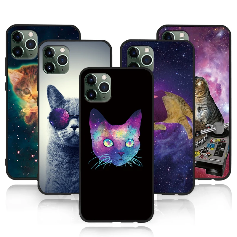 Забавный мультяшный чехол для телефона iPhone 11 Pro Max X XS XR 8 7 6 5 s Plus силиконовый