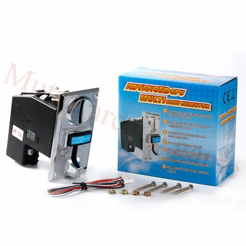 CH-926 6 значений приемник монет из сплава селектор коллектор со встроенным