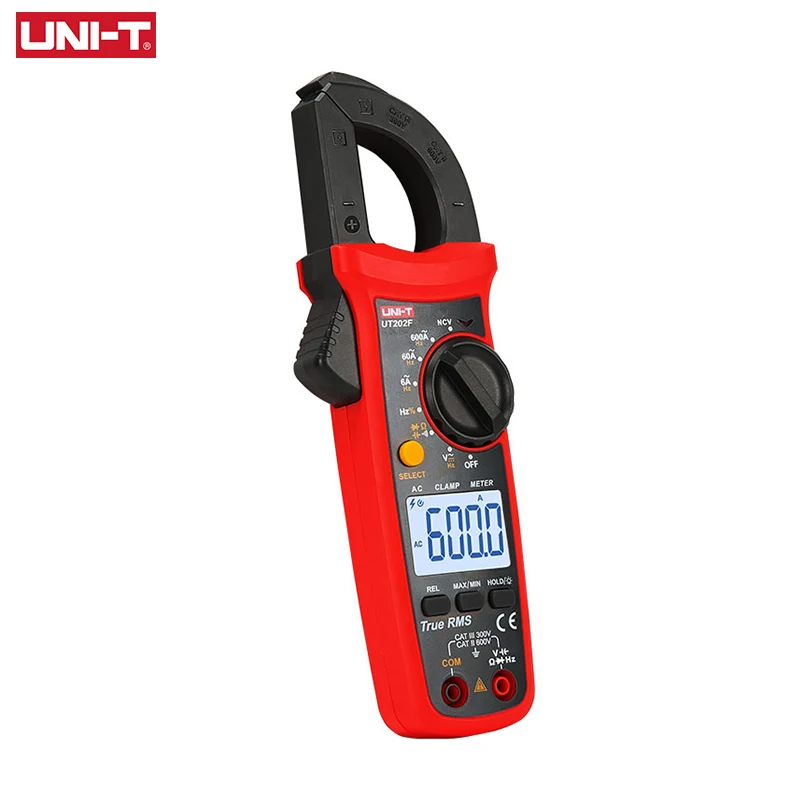Токоизмерительные клещи UT202F UT204R цифровые амперметр с истинным