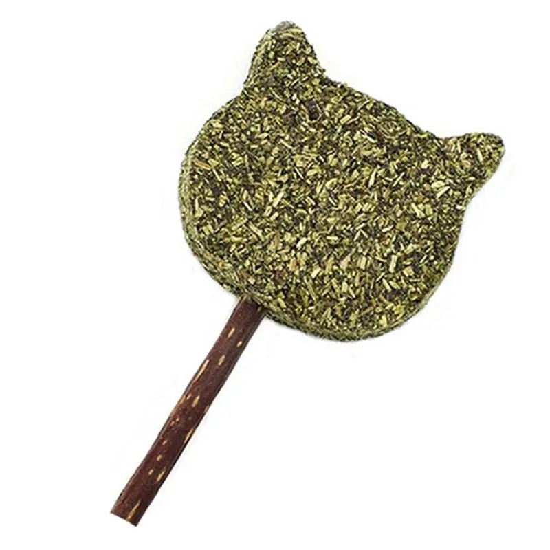 

Catnip Cat Toy Pet Kitten Chewing toy herbe a chat Cute Lollipop Silvervine Ball Catnip Treat Ball Cat Teething Toy Cat Supplies