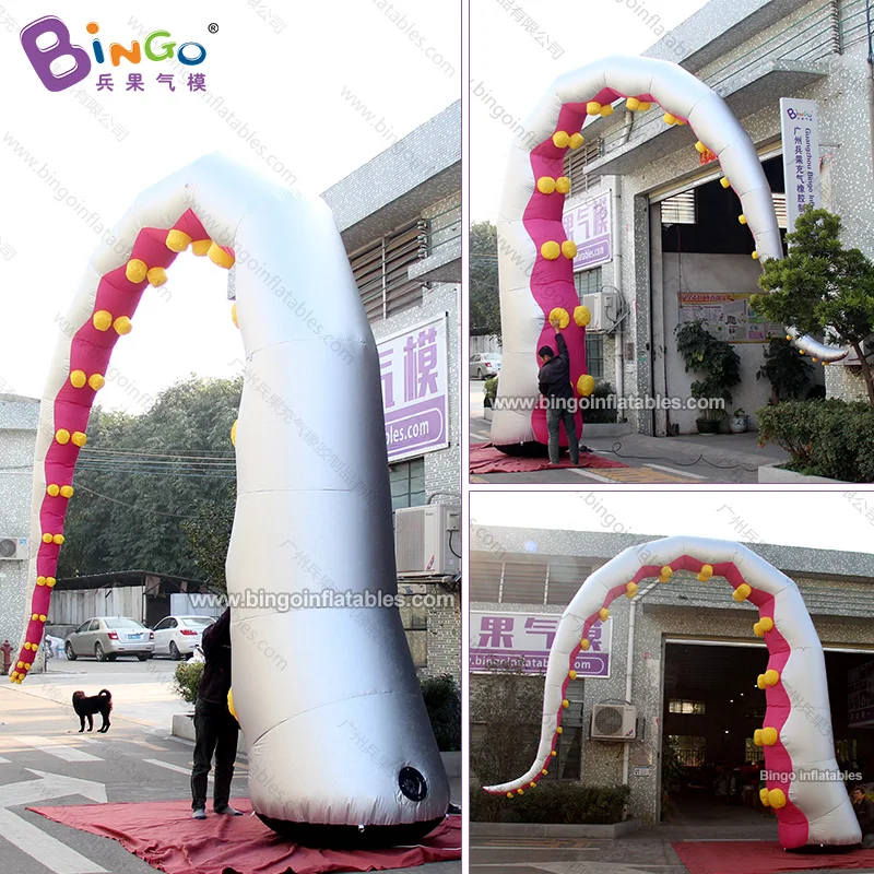 Изготовленные на заказ Надувные щупальцы осьминога/надувные