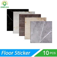 10pcs wall stickers self adhesive waterproof marble pvc floor sticker bathroom living room renovation decals wall ground decor