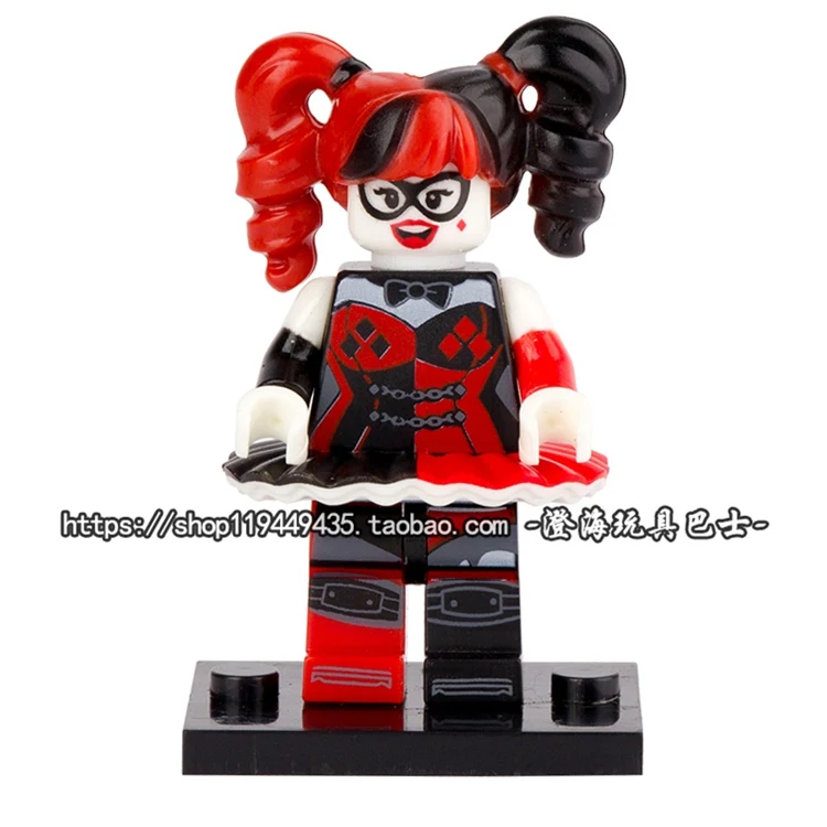 Распродажа Харли Куинн 2017 Бэтмен фильм Брюс Уэйн Супер герои строительные блоки