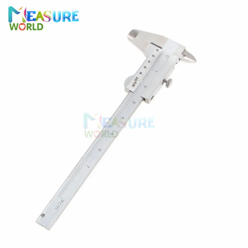 Мини штангенциркуль 70 мм закаленная Метрическая Машинка 0 нержавеющая сталь