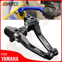 motocross accessories aluminum dirt bike pivot lever folding handle brake clutch lever for yamaha yz65 yz 65 2018 2019 2020 2021