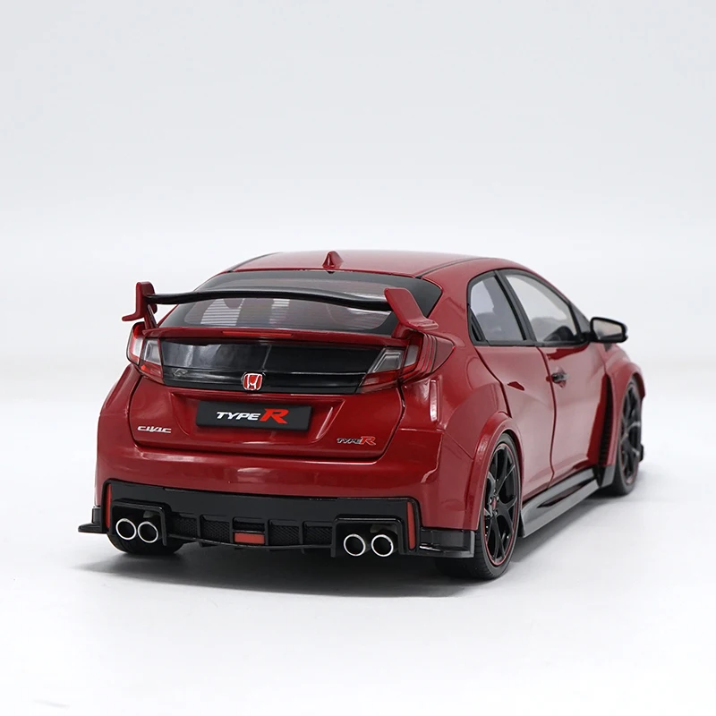 1:18 Honda Civic Тип R литые под давлением модели автомобилей игрушки металлические